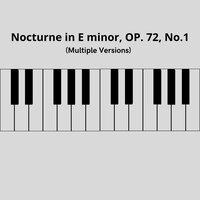 Nocturnes, Op. 72: No.1 in E Minor