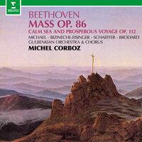 Beethoven: Mass in C Major, Op. 86 & Calm Sea and Prosperous Voyage, Op. 112