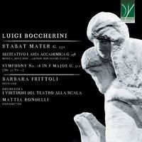 Boccherini: Stabat Mater G.532, Recitativo e Aria Accademica G.458, Symphony No. 18 in F Major G.512