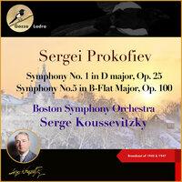 Sergei Prokofiev: Symphony No. 1 in D major, Op. 25 - Symphony No.5 in B-Flat Major, Op. 100
