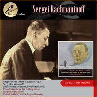 Sergei Rachmaninoff: Rhapsody on a Theme of Paganini, Op.43 - Piano Concerto No.1 in F-Sharp Minor