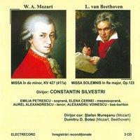 Wolfgang Amadeus Mozart: Missa în Do minor kv 427 Ludwig van Beethoven: Missa solemnis în Re major, op. 123, Vol. II