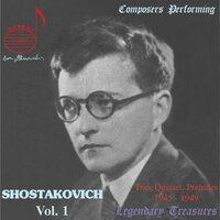 Shostakovich Performs, Vol. 1: Piano Quintet, Trio & Solos