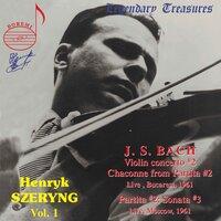 Henryk Szeryng, Vol. 1: Bach