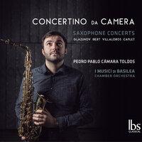 Glazunov, Ibert, Villa-Lobos & Caplet: Concertino da Camara
