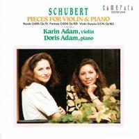 Schubert: Pieces for Violin & Piano