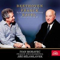 Beethoven and Ravel: Piano Concertos - Franck: Symphonic Variations