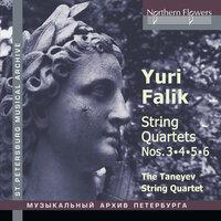 Falik: String Quartets Nos. 3-6
