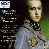 Archduke Rudolph: Sonata; Variations