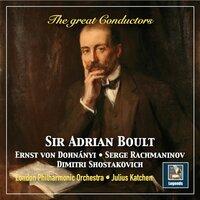 The Great Conductors: Sir Adrian Boult