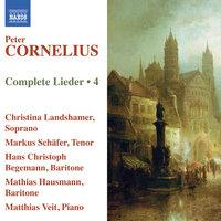 Cornelius: Complete Lieder, Vol. 4
