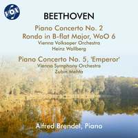 Beethoven: Piano Concertos Nos. 2 & 5 "Emperor" & Rondo, WoO 6