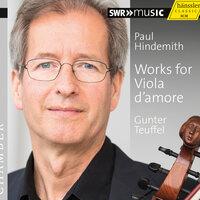 Hindemith: Works for Viola d'amore