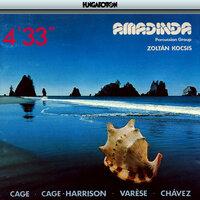 Cage: 4'33" / Varese: Ionisation / Chavez: Toccata