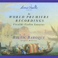 The World Premiere Recordings: Vivaldi Violin Sonatas