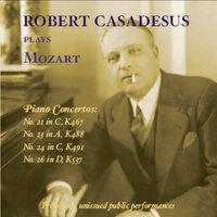 Robert Casadesus plays Mozart (1958-1969)