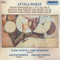 Bozay: Piano Sonatas Nos. 1 and 2 / Violin Sonata / Cello Sonata