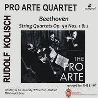 Beethoven: String Quartets, Op. 59 Nos. 1 & 2