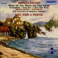 Mendelssohn: Works for 4 Hands and 2 Pianos 4 Hands