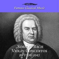 Simply Bach Violin Concertos