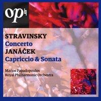 Stravinsky: Concerto - Janáĉek: Capriccio and Sonata