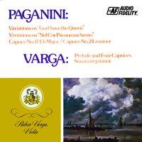 Paganini: Variations On "God Save The Queen", Variations On "Nel Cor Piu Non Mi Sento", Caprices 17 And 24, Varga: Prelude And Four Caprices, Sonata In G Minor