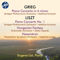 Grieg & Liszt: Works for Piano & Orchestra