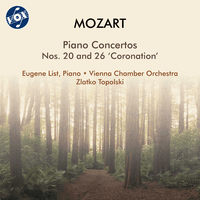 Mozart: Piano Concerto No. 20 in D Minor, K. 466 & Piano Concerto No. 26 in D Minor, K. 537 "Coronation"