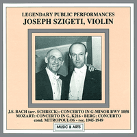 Legendary Public Performances: Joseph Szigeti (1945-1949)