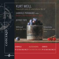 Kurt Weill: Violin Concerto