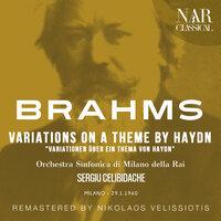 BRAHMS: VARIATIONS ON A THEME BY HAYDN