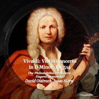 Vivaldi: Violin Concerto in D Minor, Rv 514