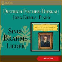 Dietrich Fischer-Dieskau sings Brahms Lieder