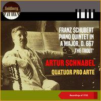 Franz Schubert: Piano Quintet in A Major, D. 667 ‚The Trout'