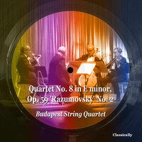 Quartet No. 8 in E minor, Op. 59 'Razumovsky' No. 2