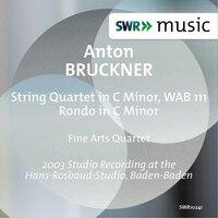 Bruckner: String Quartet in C Minor, WAB 111 & Rondo in C Minor