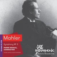Mahler: Symphony No. 3 (Recorded 1976)
