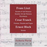 Liszt, Franck, Bloch: Piano Works