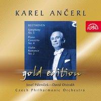 Ančerl Gold Edition 25. Beethoven: Symphony No. 5, Piano Concerto No. 4, Violin Romance No. 2