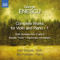 Enescu: Complete Works for Violin and Piano, Vol. 1