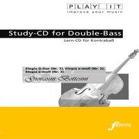 Play It - Study-Cd for Double-Bass: Giovanni Bottesini, Elegia D-Dur (No. 1), Elegia E-Moll [No. 2], Elegia E-Moll [No. 3]