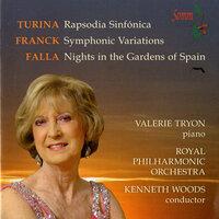 Turina: Rapsodia Sinfónica - Franck: Symphonic Variations - Falla: Nights in the Gardens of Spain