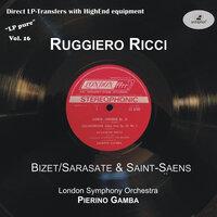 LP Pure, Vol. 16: Ruggiero Ricci Plays Bizet, Sarasate & Saint-Saëns
