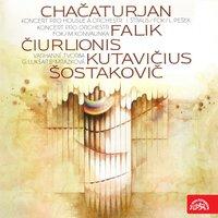 Khachaturian, Falik, Shostakovich, Čiurlionis, Kutavičius: Works for Violin and Orchestra