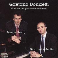G. Donizetti: Musiche per pianoforte à 4 mani