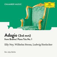Brahms: Piano Trio No. 1 In B, Op. 8: III. Adagio