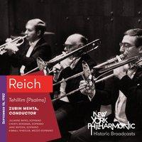 Reich: Tehillim (Psalms) (Recorded 1982)