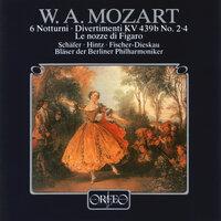 Mozart: 6 Notturni, Divertimenti, Le nozze di Figaro Arias for Wind Ensemble