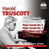 Truscott: Piano Music, Vol. 1