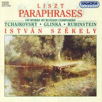 Liszt: Paraphrases on Works by Russian Composers